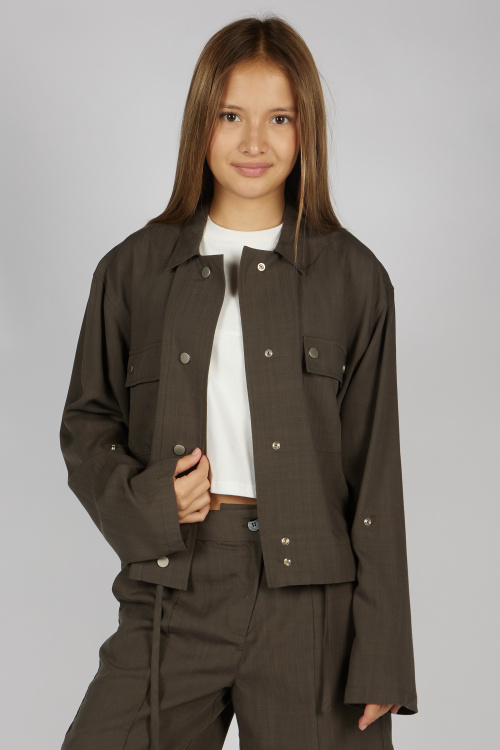 Блузка G-SH26083 Miasin (коричневый, 134)