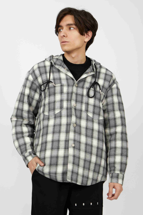 рубашка B-SH34673 (Черно-белый, 128) Miasin